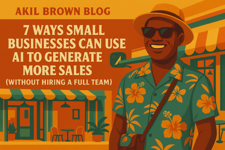 7 Ways Small Businesses Can Use AI to Generate More Sales (Without Hiring a Full Team)